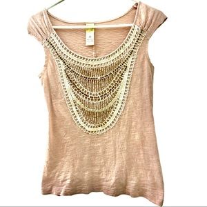Boho Beaded Blouse